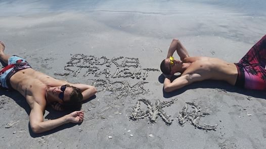 Paul and Damien on the beach.jpg