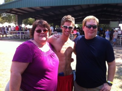 Beth, Blake and Phantom at Austin Pride 2012.jpg